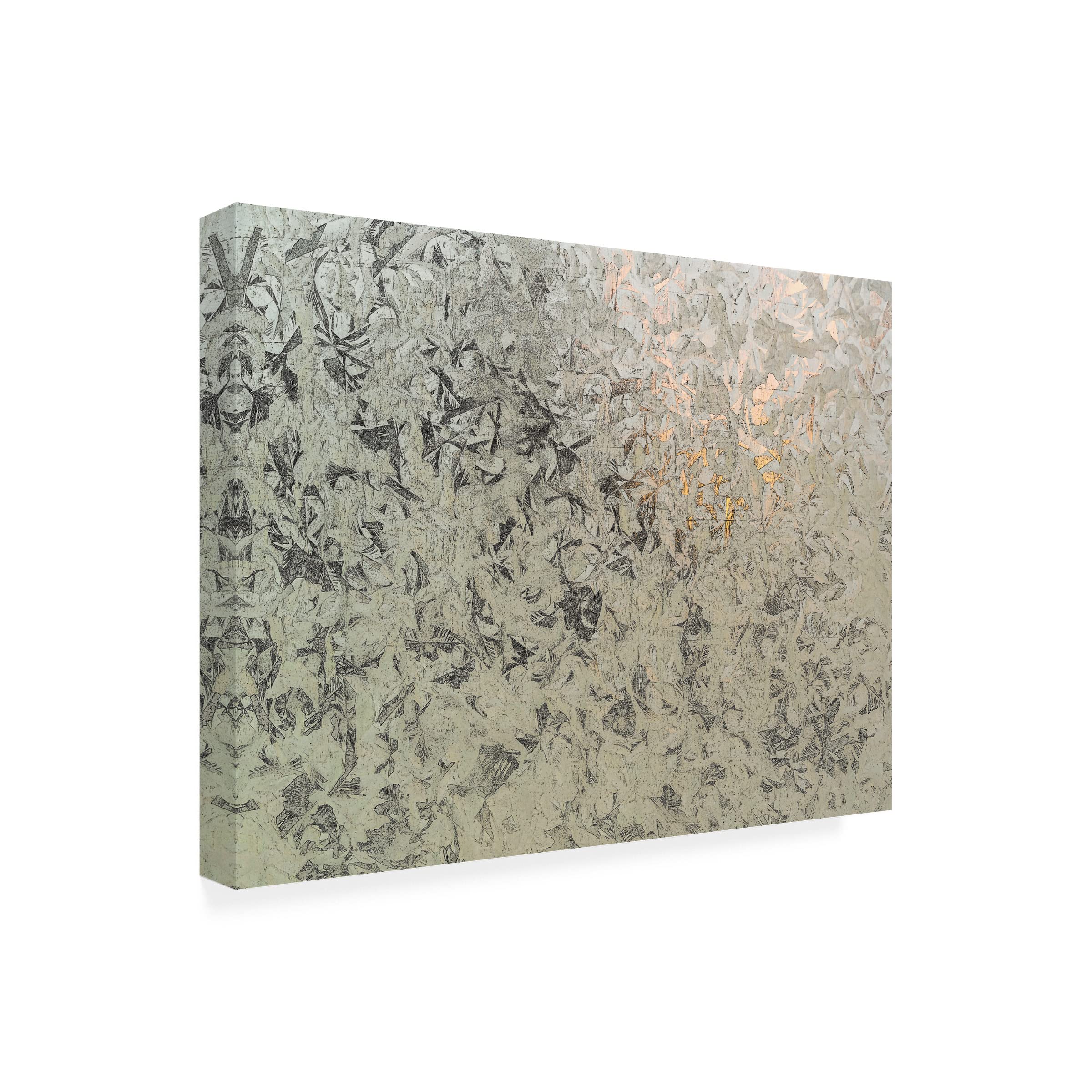 Frosty I' Canvas Wall Art by Eva Bane - Handmade Winter Landscape Painting - Perfect for Living Room, Bedroom & Office Decor