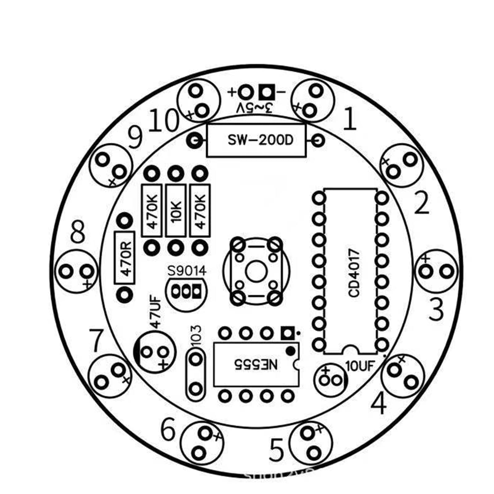 DIY Soldering Practice Kit for Beginners - Electronics Training Board with Components | Learn to Solder for Home Projects & STEM Education