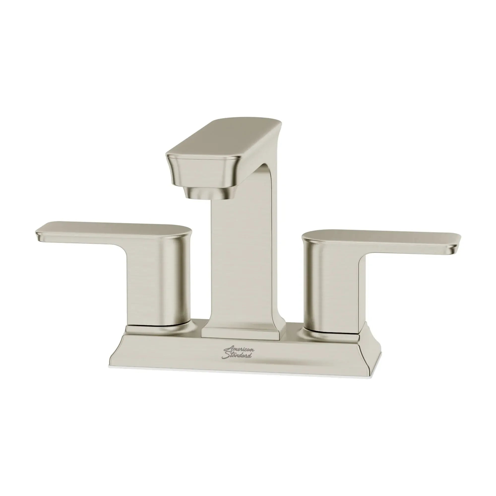 Forsey® 4 Inch Centerset 2 Handle Bathroom Faucet - 1.2 GPM/4.5 LPM Water-Saving Design with Lever Handles - Perfect for Bathroom Vanity Sink and Powder Room Installation