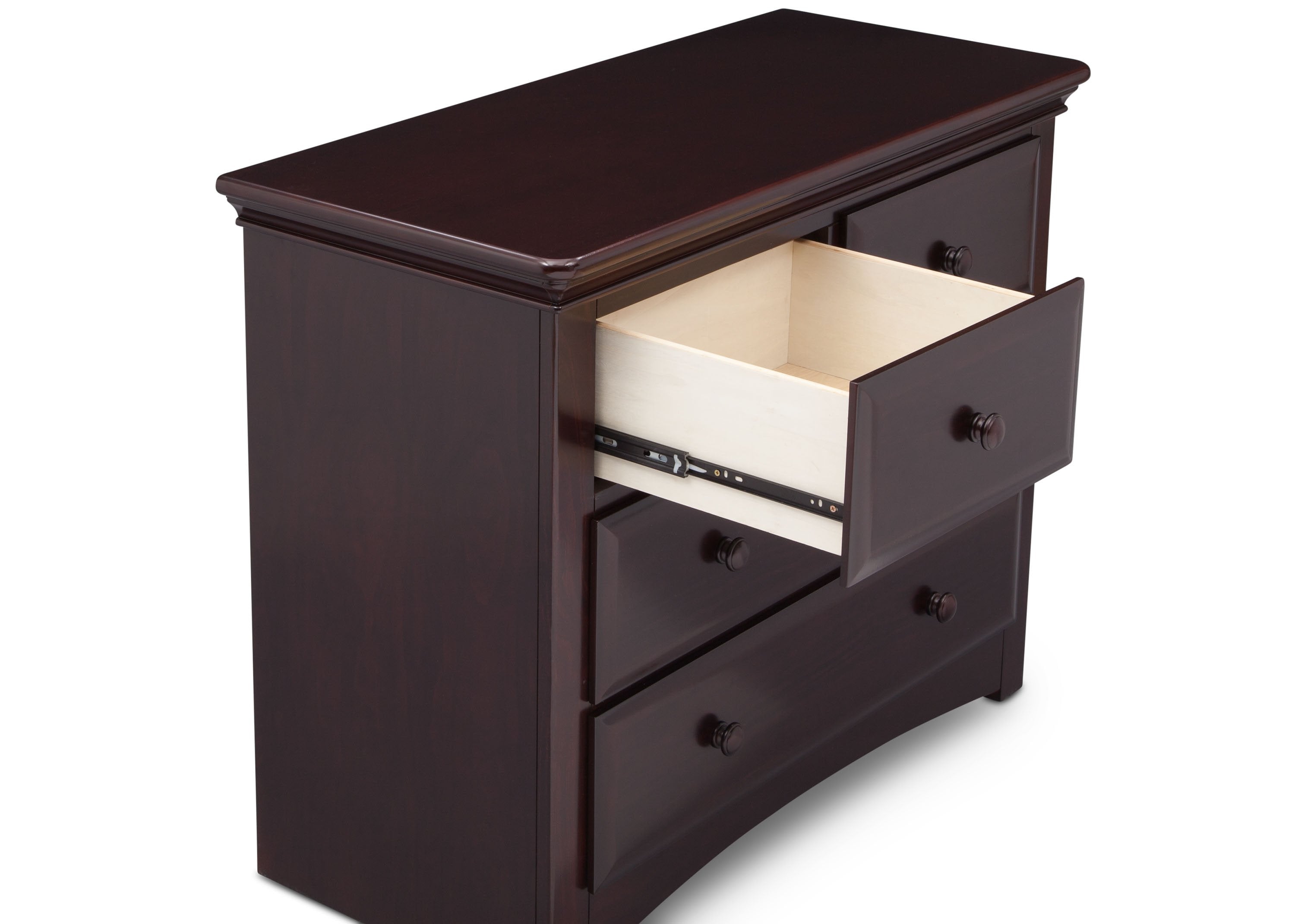 Park Ridge 4-Drawer Dresser - Solid Wood Bedroom Chest of Drawers for Clothes Storage | Perfect for Master Bedroom, Guest Room & Dorm Organization
