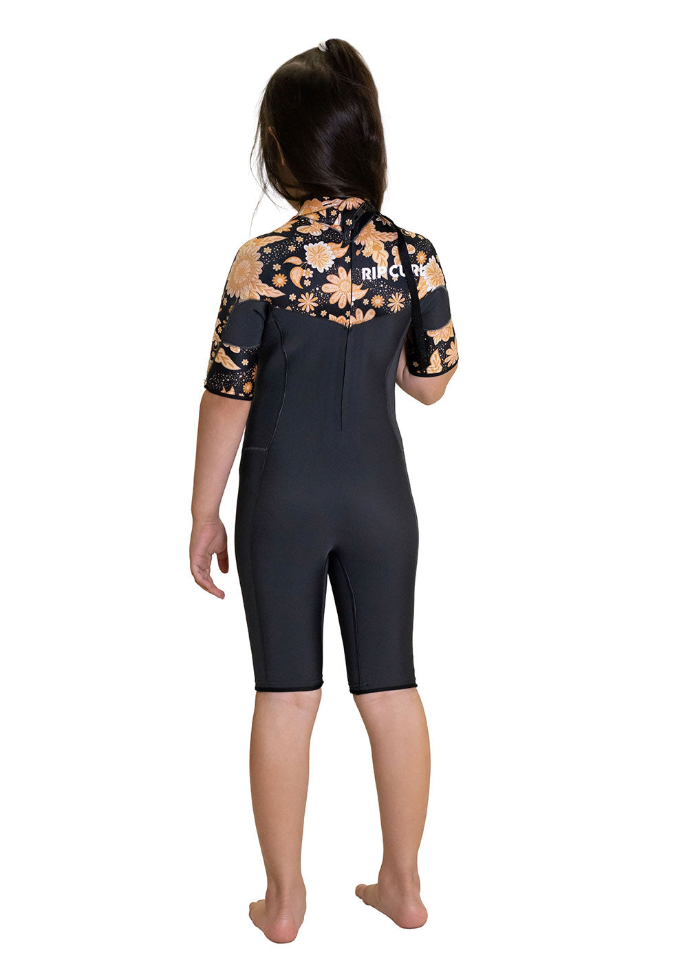 Rip Curl Girls Dawn Patrol BZ 2mm Short Sleeve Spring Wetsuit for Kids - Perfect for Surfing, Swimming & Water Sports