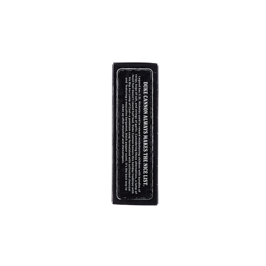 Duke Cannon Lump of Coal Big Ass Brick of Soap - Extra Large Charcoal Bar Soap for Men, Deep Cleansing & Exfoliating, Great for Shower, Gym & Travel