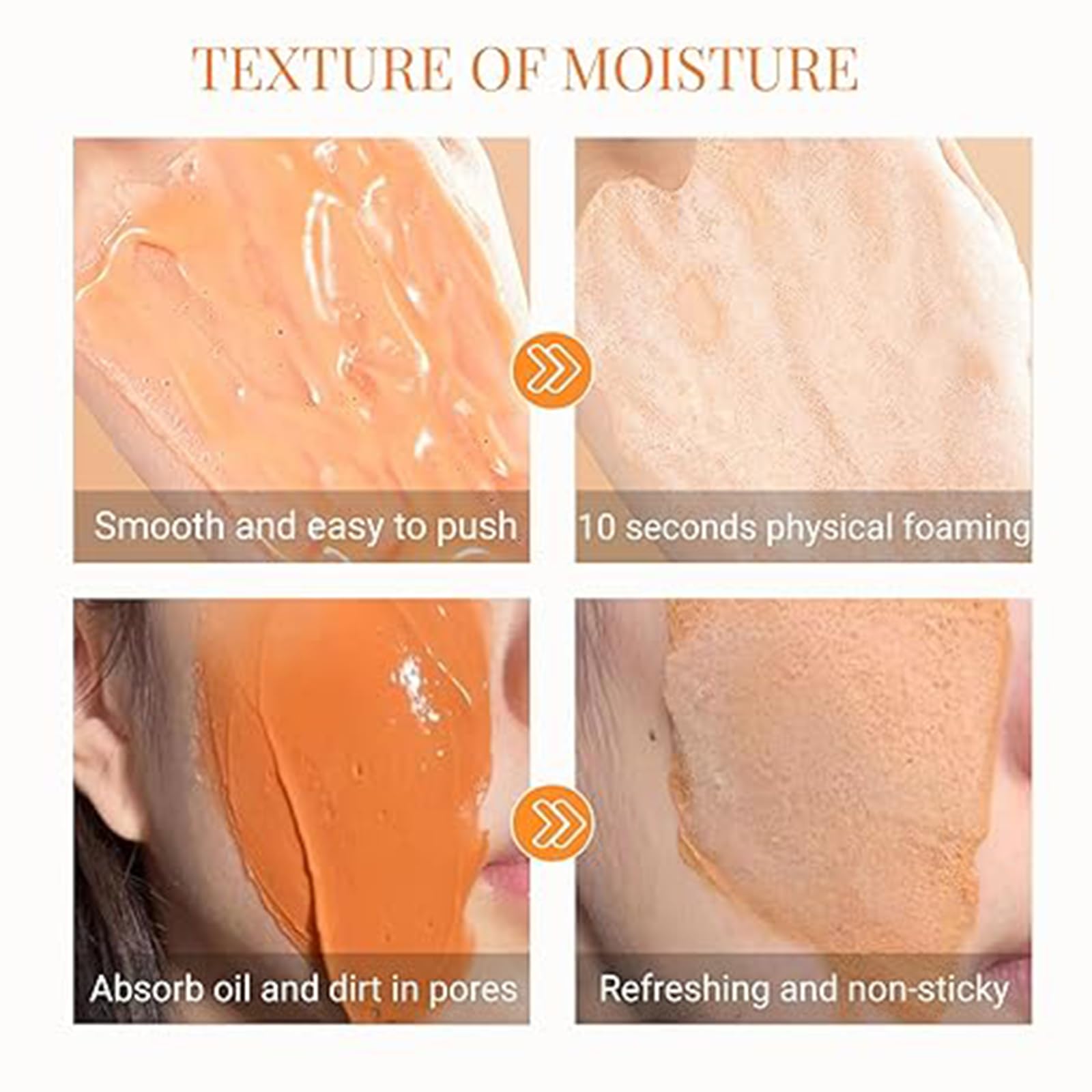 Carrot Compound Acid Foam Mask - Deep Pore Cleansing Bubble Face Mask for Blackhead Removal & Brightening (3 Pack) | Perfect for Acne-Prone Skin & Weekly Detox Routine