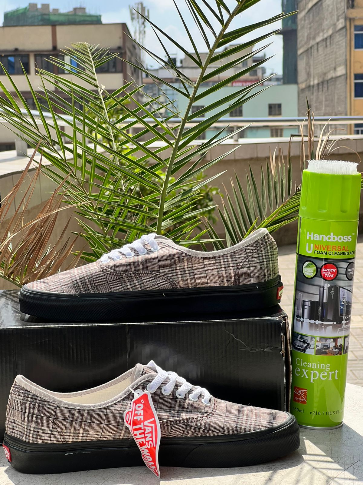 Vans Authentic Plaid Canvas Sneakers for Men & Women - Classic Skate Shoes for Casual Wear, Street Style & Everyday Comfort