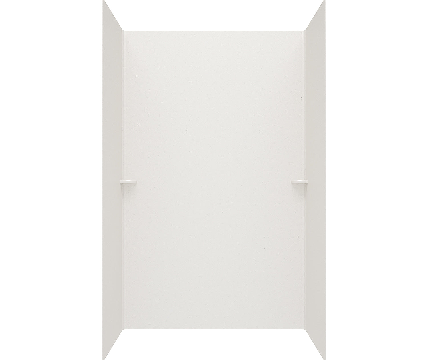 36x48x96 Swanstone Solid Surface Shower Wall Kit - Waterproof & Mold-Resistant Bathroom Remodeling Solution for Modern Homes & Commercial Spaces