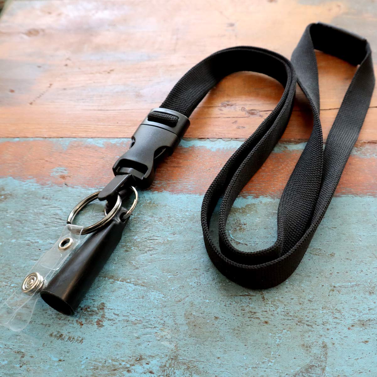 All-in-One Lanyard with Pen & ID Holder - for Teachers, Nurses, Office Use