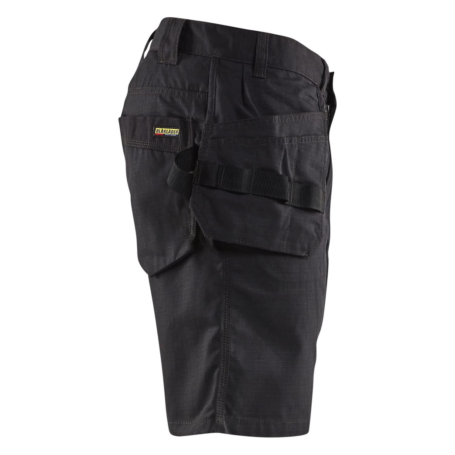 BLÅKLÄDER Men's Ripstop Breathable Stretch Work Shorts with Utility Pockets - Durable & Comfortable for Construction, Landscaping & Outdoor Work