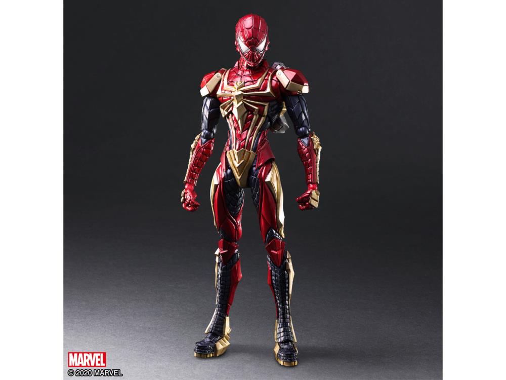 Bring Arts Marvel Universe Variant Spider-Man Action Figure by Square Enix - Collectible Superhero Toy for Display, Gifts & Marvel Fans