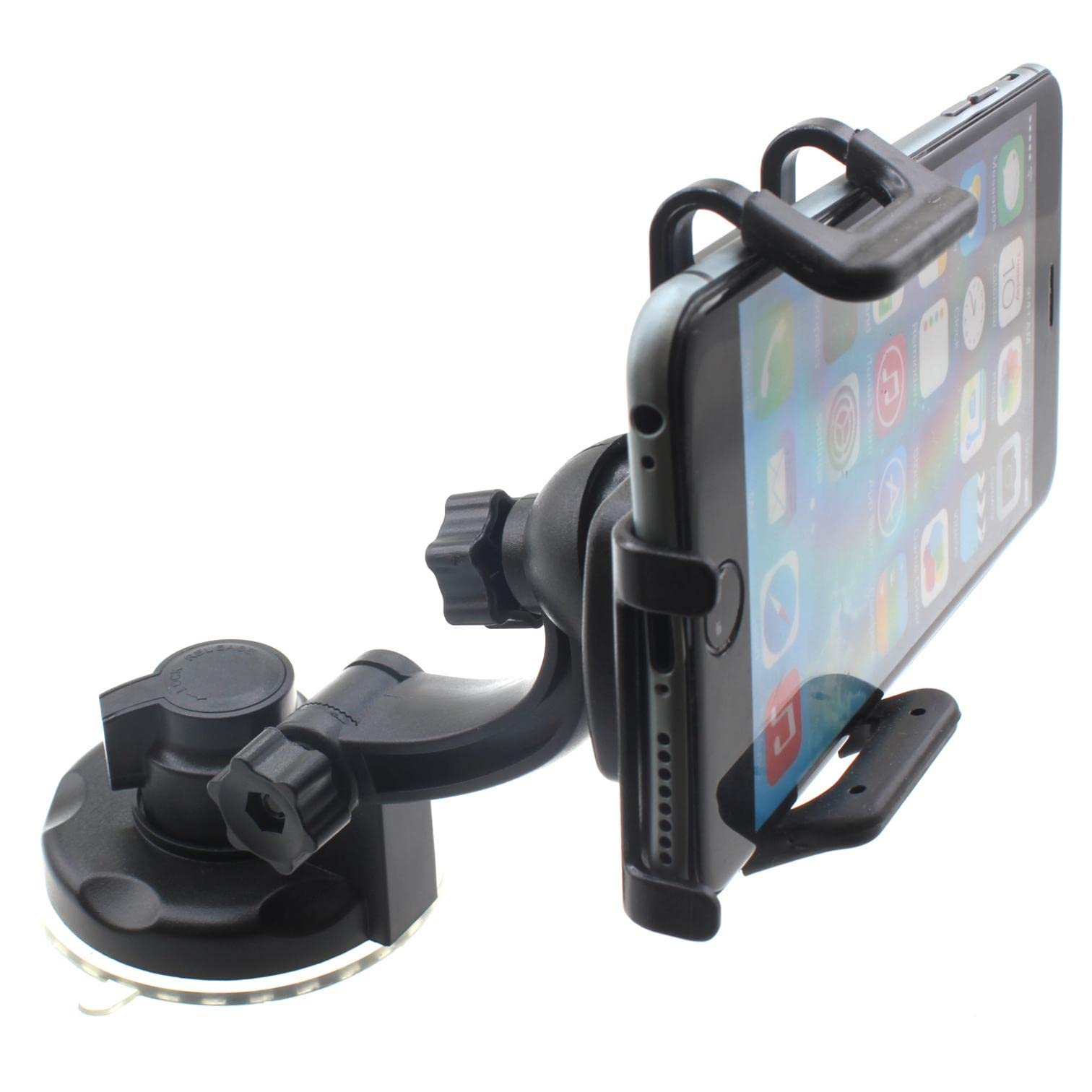 Universal Car Windshield Mount Holder for Motorola Moto G Stylus 5G (2022) - 360° Swivel Adjustable Suction Cup Phone Cradle Dock - Perfect for GPS Navigation, Hands-Free Calling & Road Trips