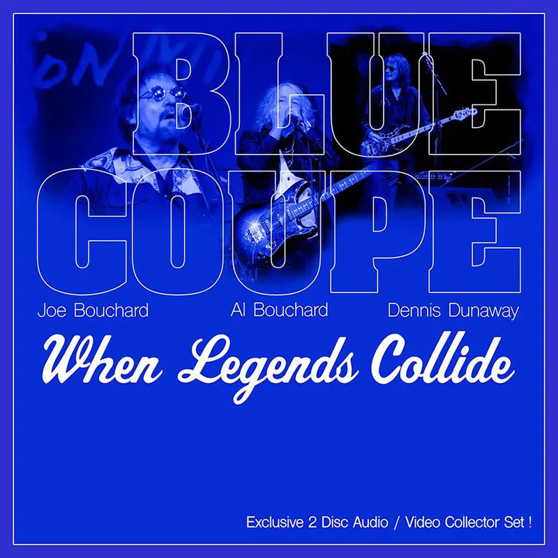 Blue Coupe When Legends Collide Autographed Edition CD/DVD - Limited Collector's Music Album for Rock Fans & Memorabilia Collectors | Perfect for Home Entertainment & Gift Giving