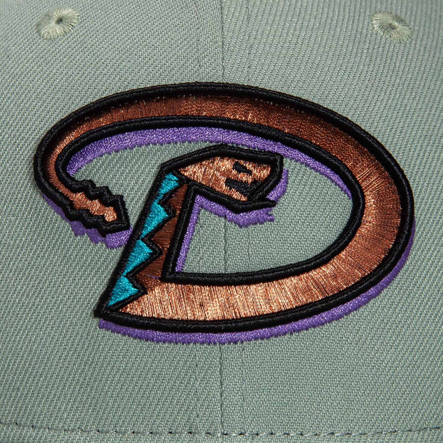 New Era 59Fifty Arizona Diamondbacks Inaugural Patch Snapback Hat - Everest Green | Official MLB Baseball Cap for Men & Women | Perfect for Games, Streetwear & Fan Collections
