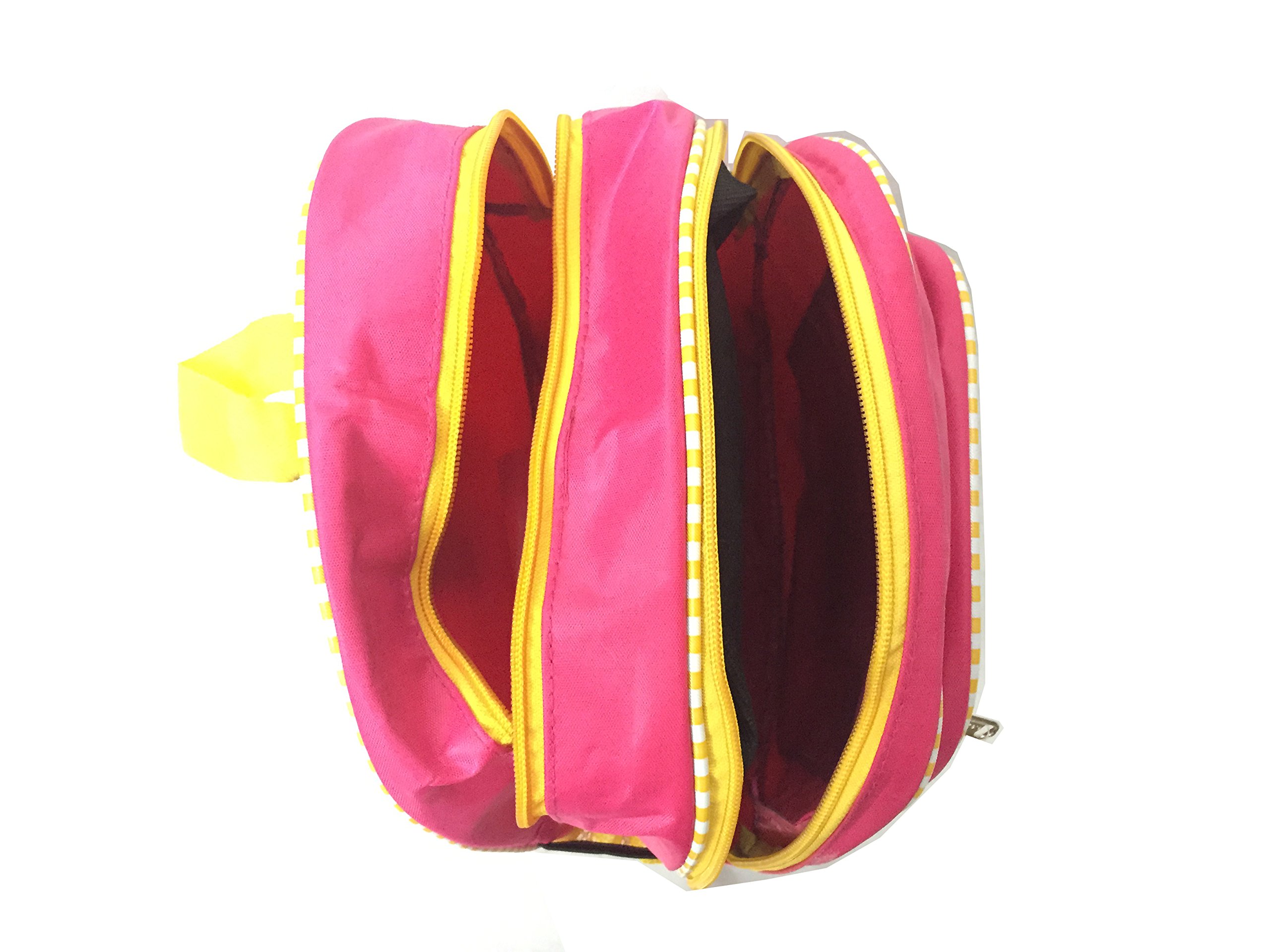 Apnav Kids Waterproof School Backpack - Lightweight Polyester Bookbag for Boys & Girls, Pink - Perfect for School, Travel & Outdoor Activities