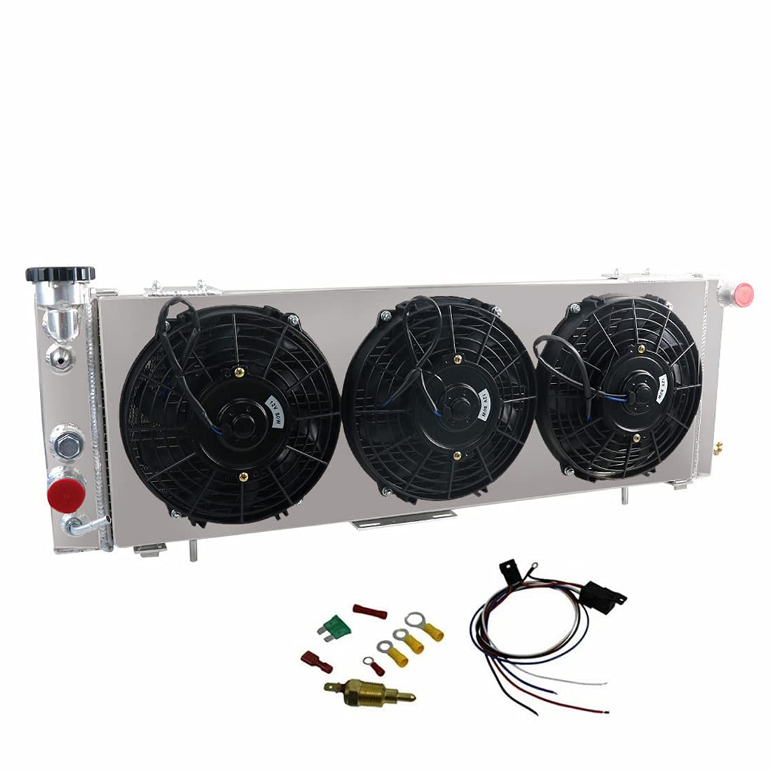 All-Aluminum Engine Radiator with 3X9
