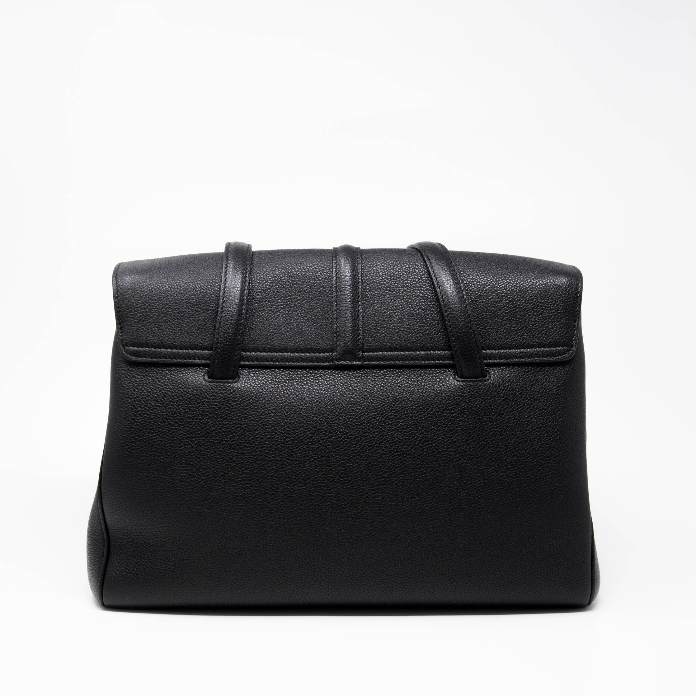 Celine Black Medium Soft 16 Leather Shoulder Bag - Luxury Handbag for Women, Perfect for Work, Travel & Everyday Use