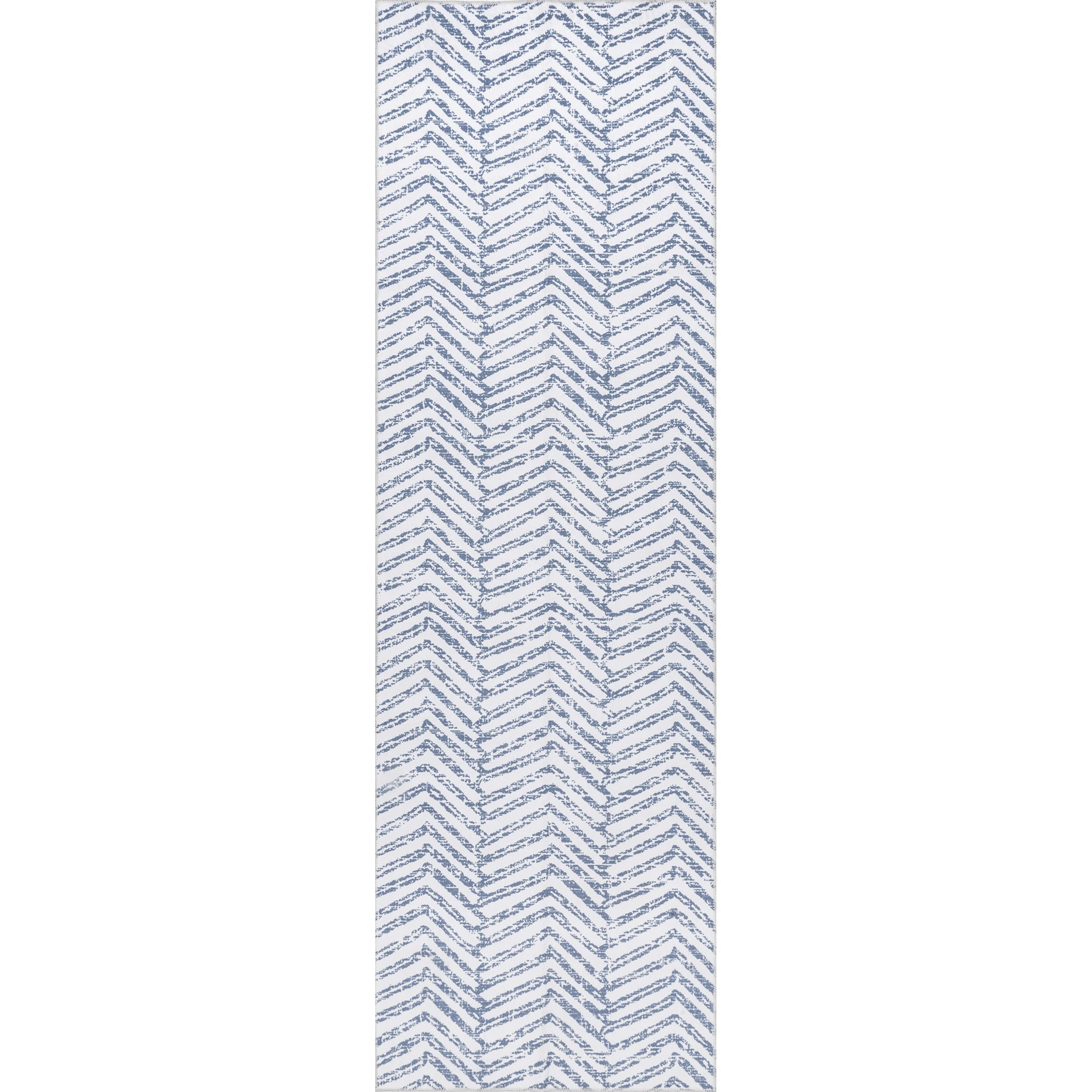 nuLOOM Rosanne Washable Geometric Runner Rug 2'6