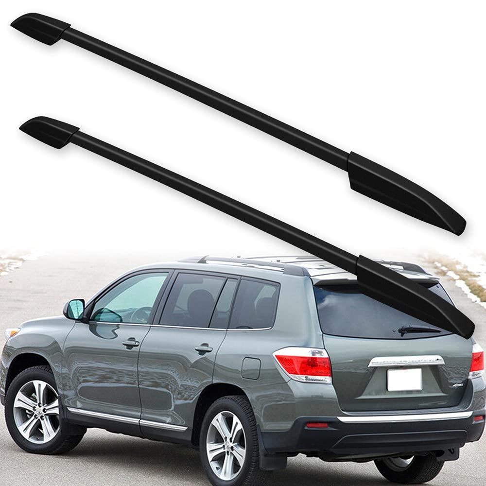 OCPTY Universal Roof Rack Cross Bars - Compatible with Toyota Highlander 2008-2013 Models - Heavy Duty Rooftop Cargo Carrier for Luggage, Kayak, Canoe, Bike, Snowboard & Skis - Perfect for Road Trips, Camping & Outdoor Adventures