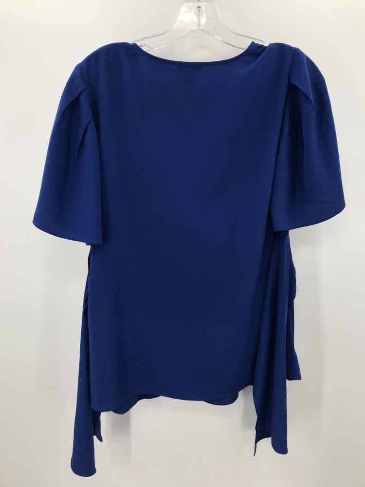 Pre-Owned Ann Taylor Blue Blouse Size 2 - Women's Casual Office Wear & Everyday Elegance
