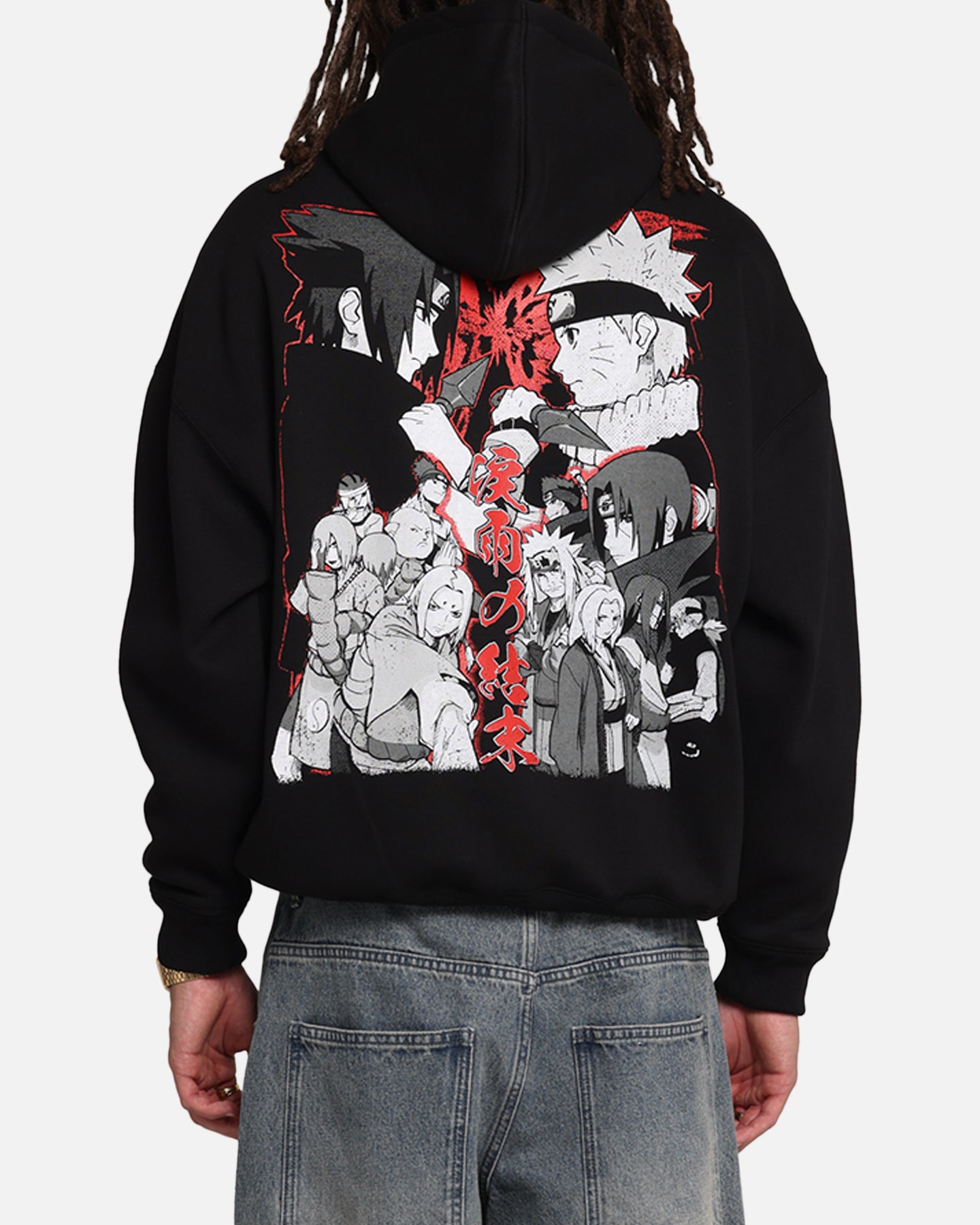 73 Studio X Naruto The End Of Tears Premium Hoodie Black - Anime Cosplay Hooded Sweatshirt for Men & Women - Perfect for Conventions, Gifts, and Casual Wear
