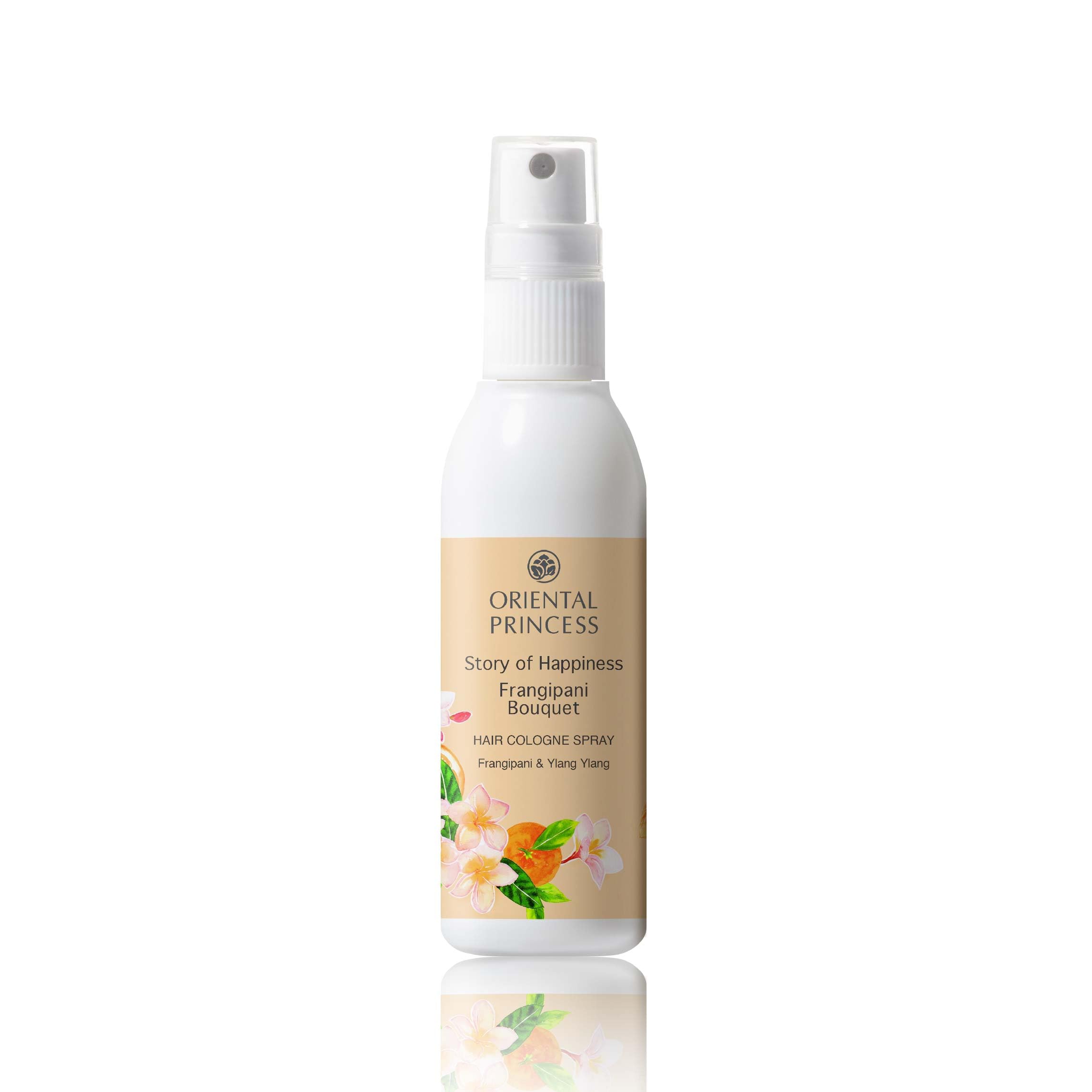 HairxOrientalprincess Happiness Hair Cologne Spray - Frangipani Scented Hair Mist for Shine & Fragrance | Perfect for Daily Use, Special Occasions & Hair Care Routine