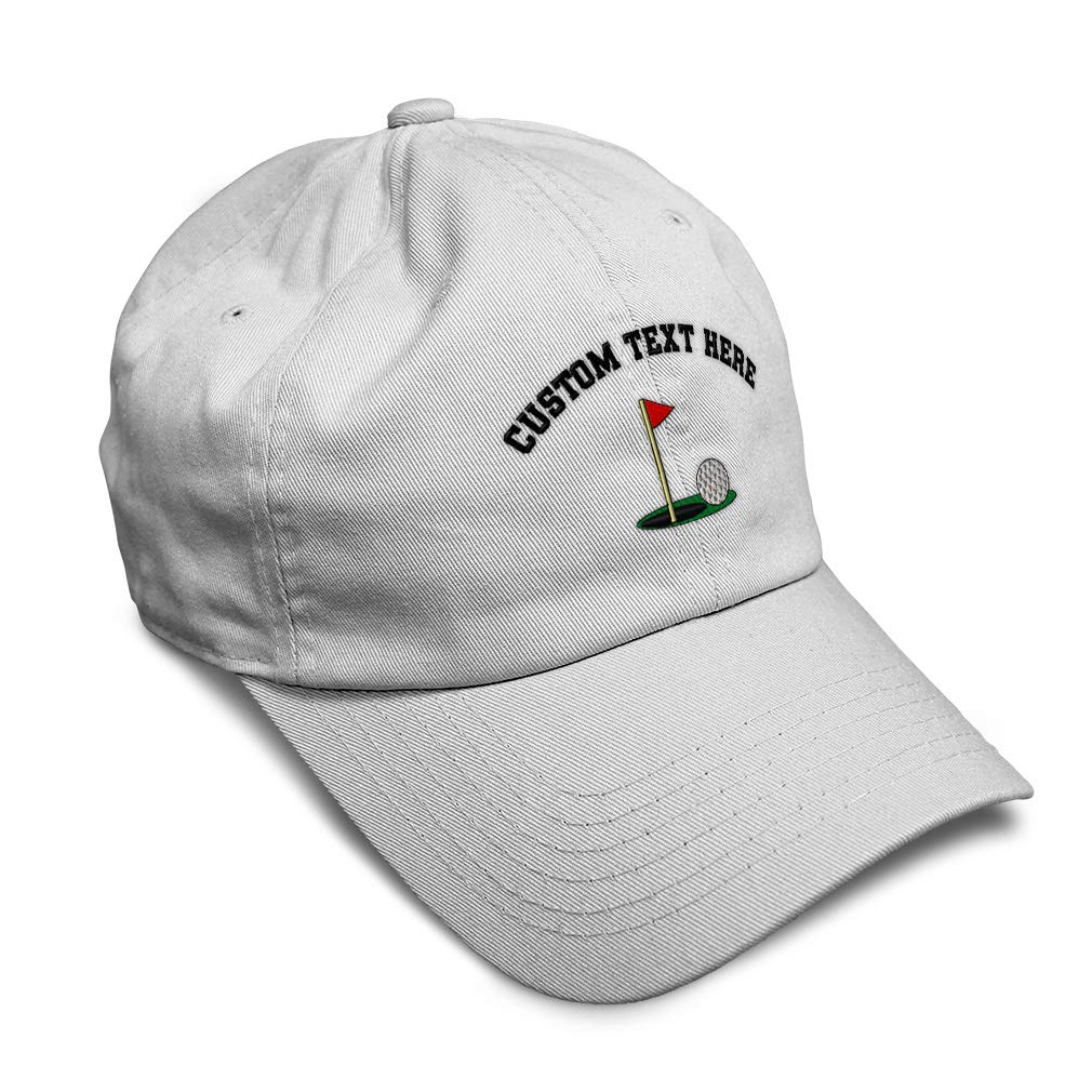 Soft Baseball Cap with Golf Ball Design - Unisex Dad Hat for Men & Women | Perfect for Golf, Olympics, Sports Events & Casual Wear
