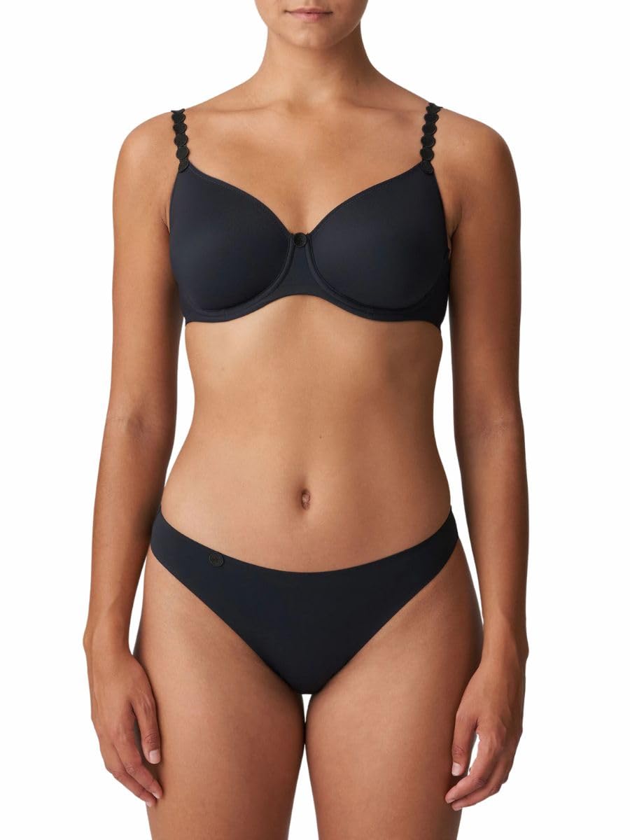 Marie Jo L'Aventure Tom Seamless Wire Bra Black 32F - Comfortable Underwire Bra for Everyday Wear, Workout & Special Occasions