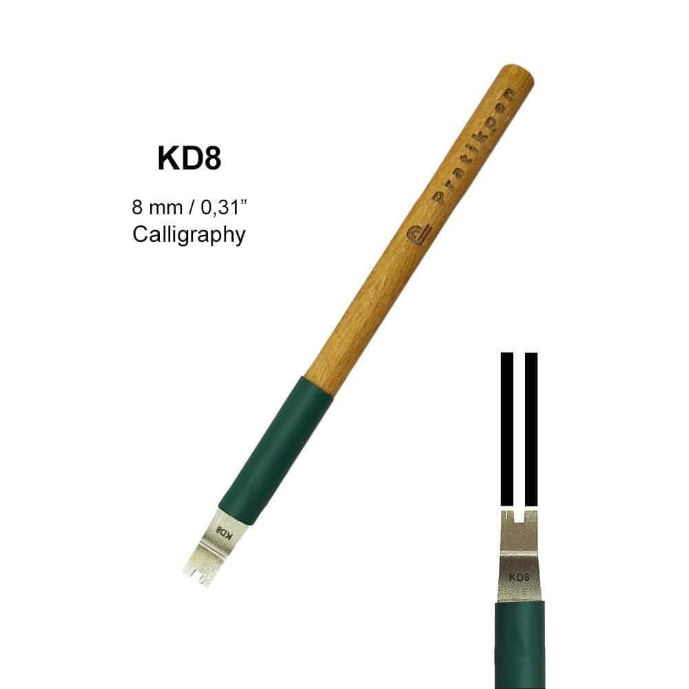 Professional Calligraphy Pen Set with 8 T-Pattern Nibs - Hand Lettering & Art Supplies - Premium Ink Pens with Leather Holder - Perfect for Wedding Invitations, Bullet Journals & DIY Crafts