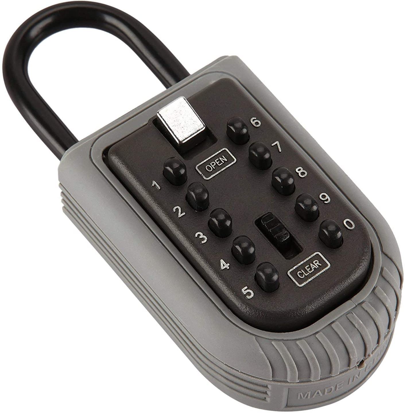 Secure Key Box with Button Lock - Heavy Duty Wall Mount Key Safe for Home, Office & Airbnb - Weatherproof & Durable Key Storage Solution