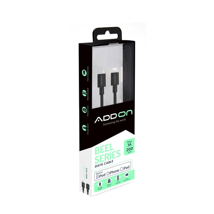 Fast Charging Cable 2M USB-C to Lightning Cable - Durable & High-Speed Charging for iPhone, iPad - Perfect for Home, Office & Travel Use
