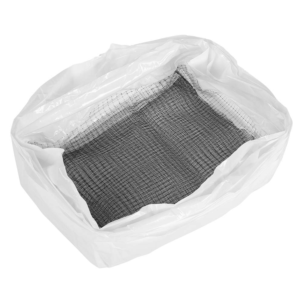 Vbestlife Cat Litter Liners - 30 Pack Durable No Odor PE Nylon Litter Box Liners (14.5x10.2x5.1 Inches) for All Types of Cat Litter | Leakproof & Easy Clean | Perfect for Multi-Cat Homes & Small Spaces