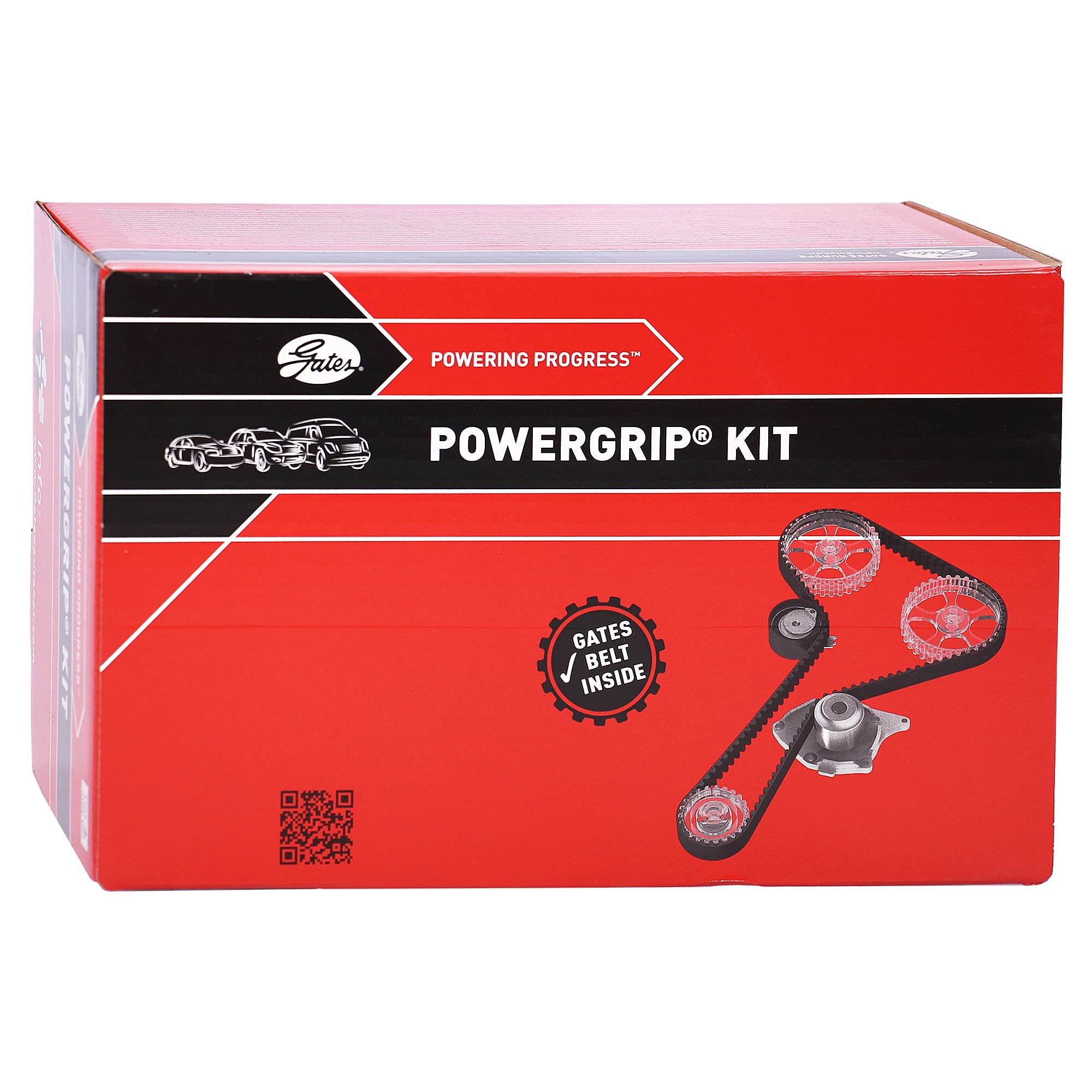 Gates KP15653XS Powergrip Timing Belt Kit for Water Pump Replacement - High-Performance Engine Maintenance for Ford, Chevy, Dodge | DIY Car Repair & Automotive Upgrade Solution