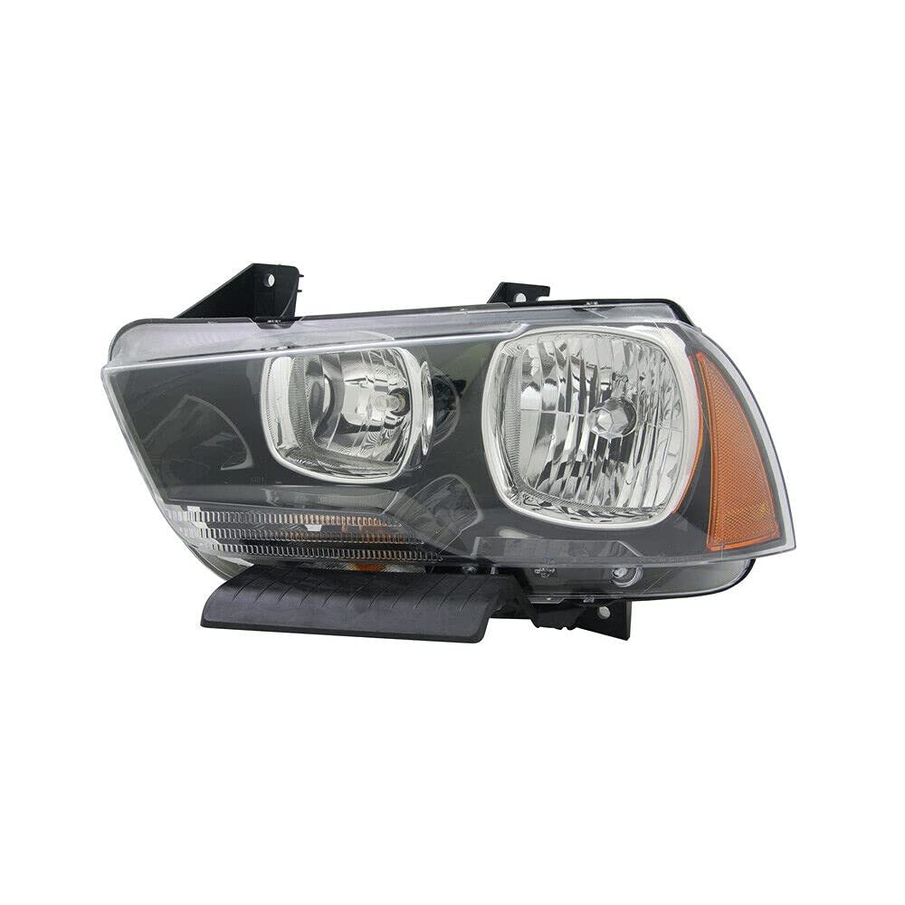 Replacement Headlight Assembly Left for 2011-2014 Dodge Charger - OEM Fit, Easy Installation - Perfect for Night Driving & Auto Repair