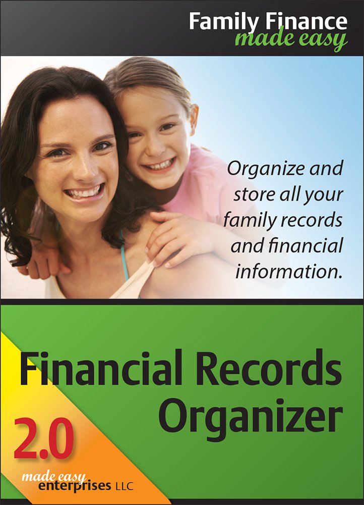 Financial Records Organizer 2.0 Deluxe - Digital Download for Easy Tax Filing & Personal Finance Management | Perfect for Small Business Owners & Accountants