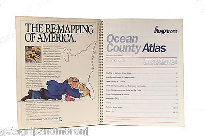 Hagstrom Ocean County Atlas Large Scale - Detailed Road Map for Travel, Hiking & Outdoor Adventures in New Jersey