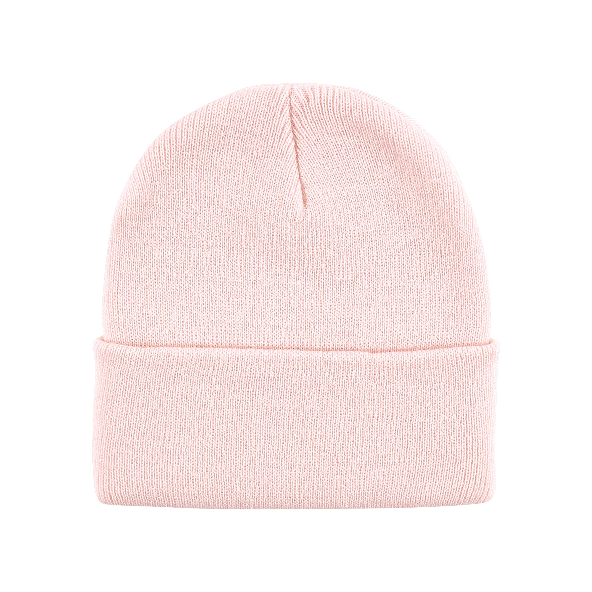 Hudson Baby Knit Cuffed Beanie 3pk - Soft Winter Hats for Infants