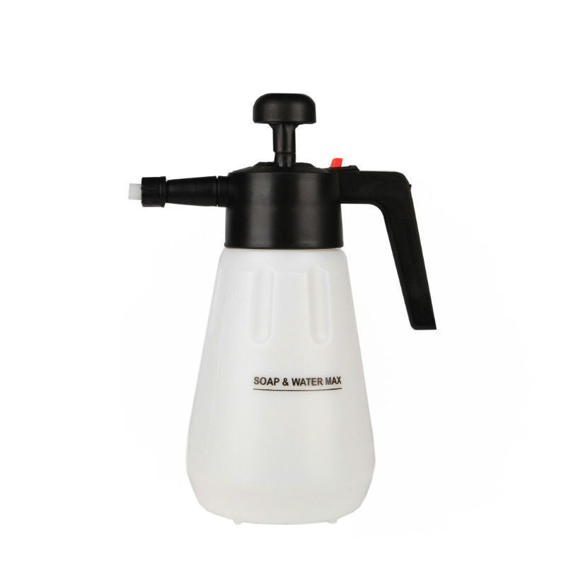 1.5L Hand Pump Foam Sprayer - Heavy Duty Foam Applicator for Car Wash, Cleaning & Gardening | Multi-Purpose Foam Spray Bottle for Detergent, Soap & Chemical Solutions