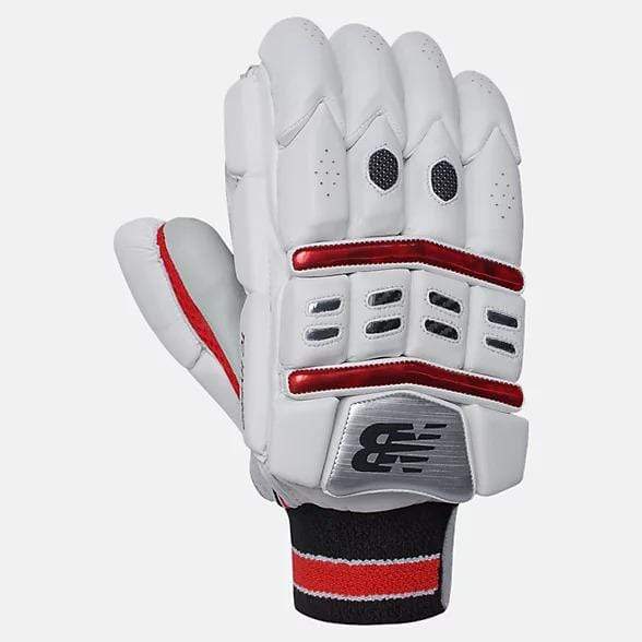 New Balance TC Hybrid Cricket Batting Gloves for Right-Handed Players - Lightweight & Durable for Practice & Matches