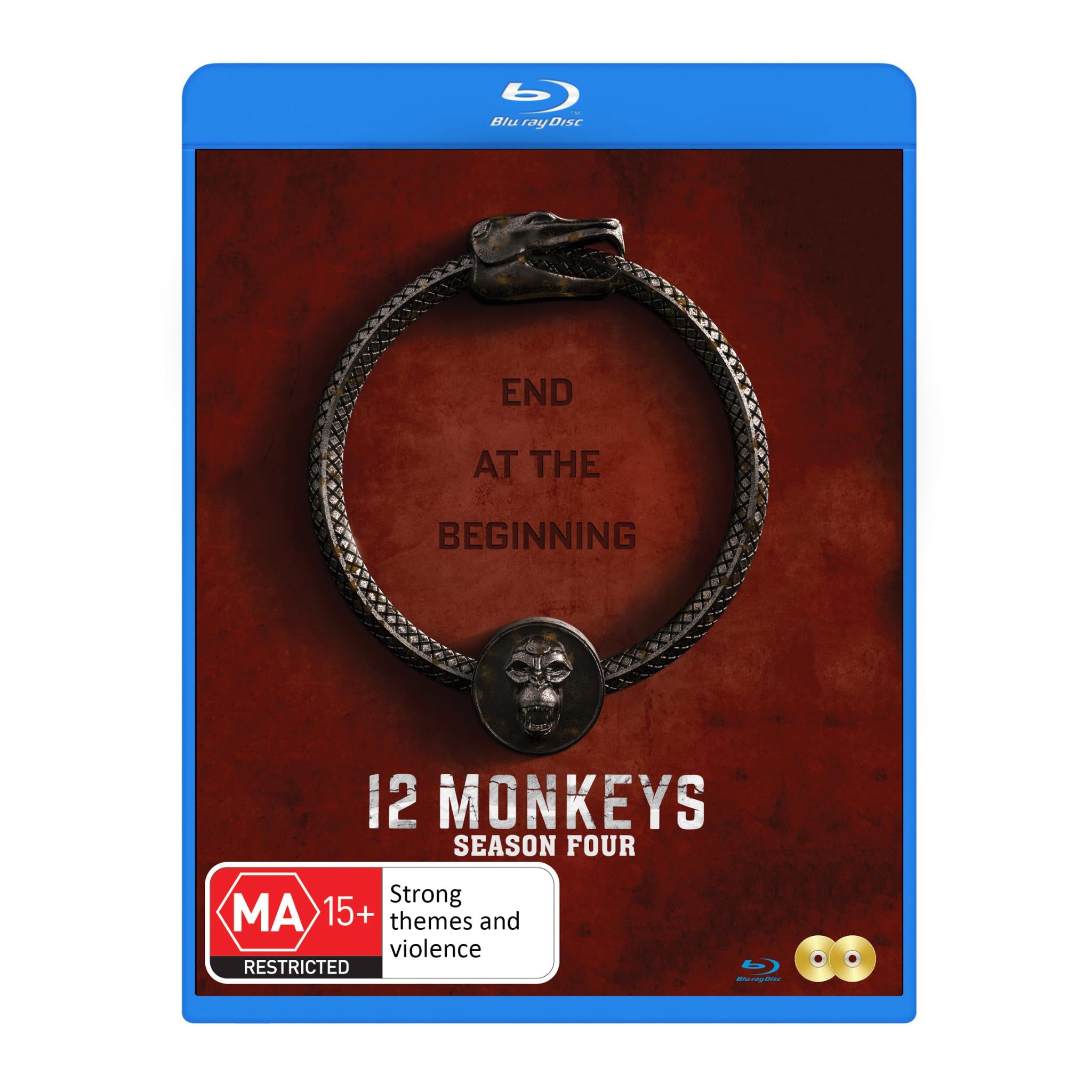 12 Monkeys Season 4 DVD | Complete Final Season | Sci-Fi Time Travel TV Series | Perfect for Binge-Watching & Sci-Fi Fans