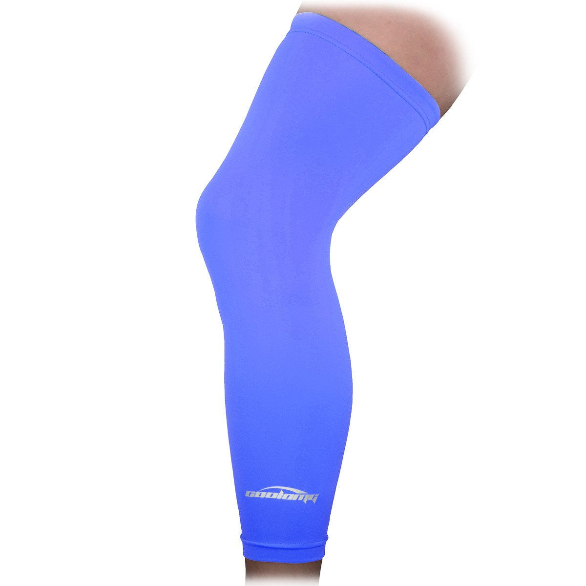 Light Blue Baseball Leg Knee Long Sleeve - Comfortable Sports Compression Sleeve for Baseball, Running & Basketball - Perfect for Joint Support & Injury Prevention