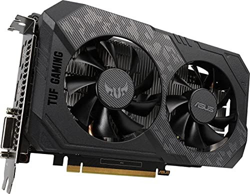 ASUS TUF Gaming GeForce GTX 1650 4GB GDDR6 Graphics Card - High Performance for 1080p Gaming, Streaming & Content Creation | Perfect for PC Builds & Esports