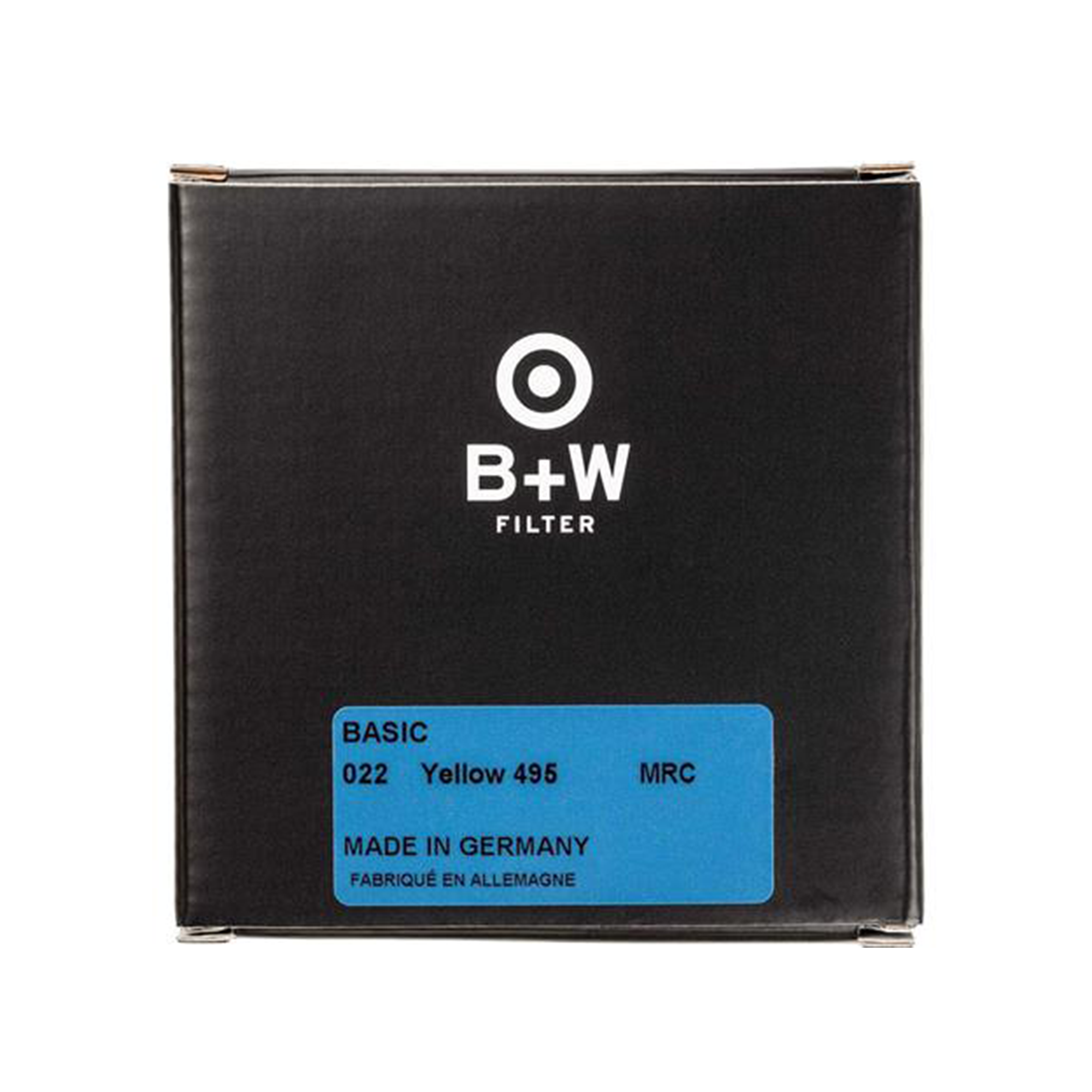 B+W 77mm #495/022 BASIC Yellow MRC Filter for DSLR & Mirrorless Cameras - Enhance Contrast & Reduce Haze in Landscape Photography