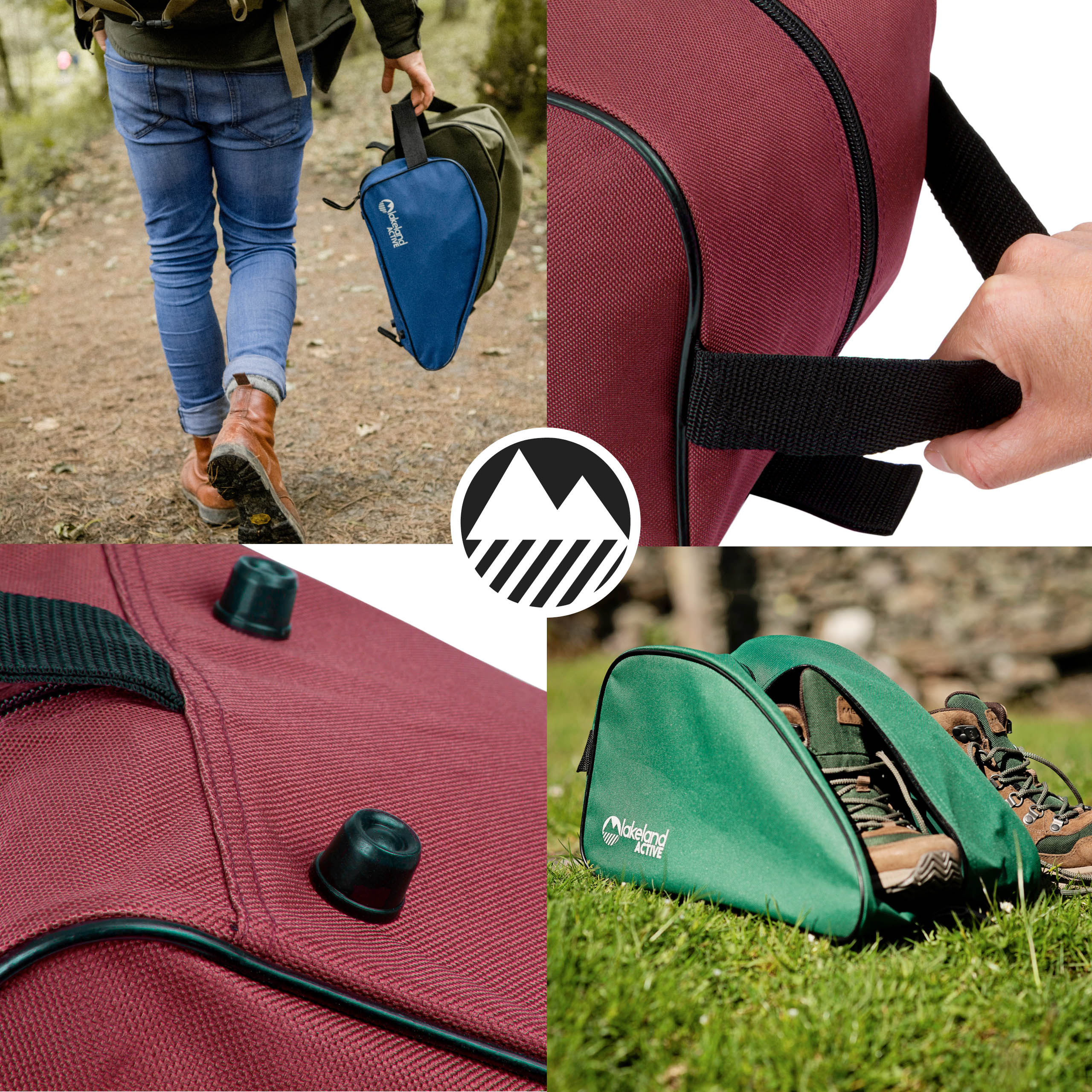 Waterproof Boot Bag for Women & Men - Durable & Lightweight Hiking Shoe Storage - Perfect for Travel, Camping, and Outdoor Adventures