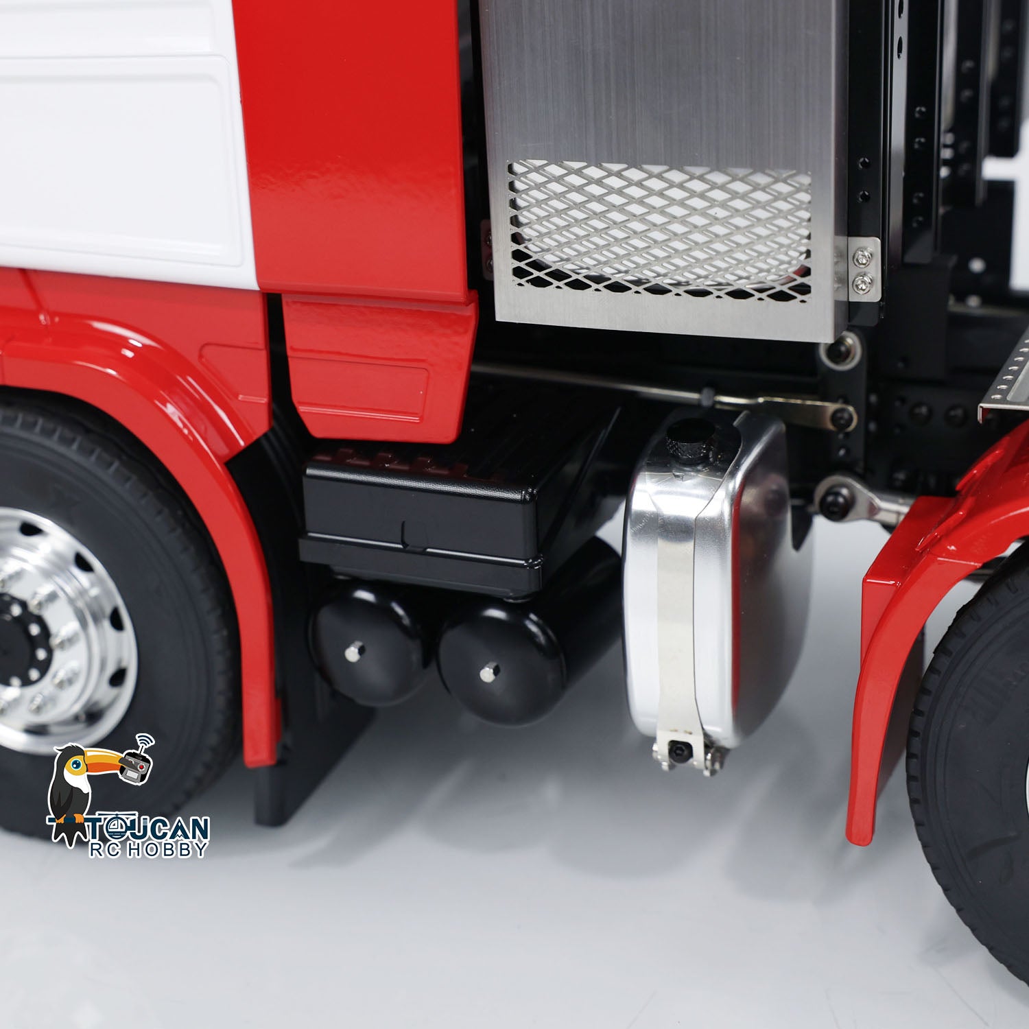LESU 1/14 Scale 8X8 RC Tractor Truck - Metal Chassis, Light & Sound System, Upgraded DIY Hobby Model with Motor & ESC - Perfect for Off-Road Racing, Crawling and RC Enthusiasts