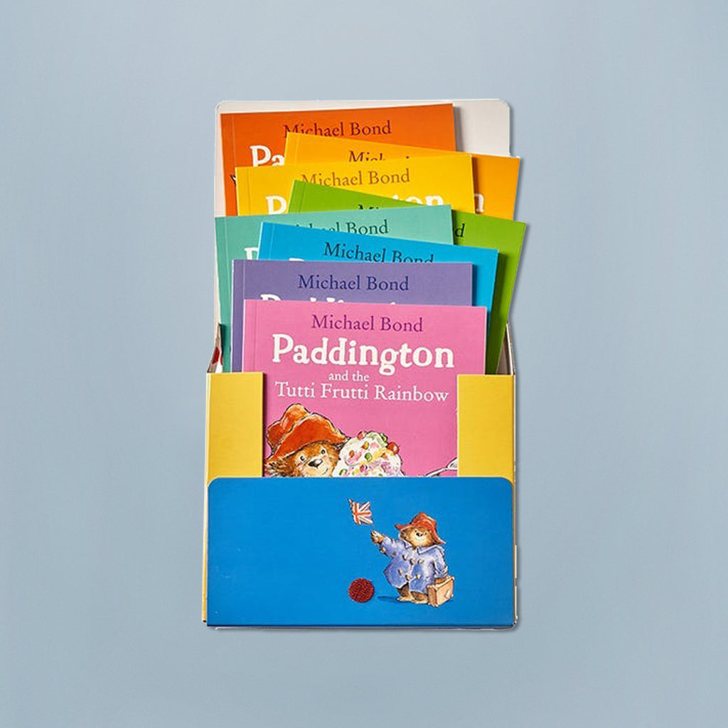 Classic Paddington Bear with Boots - Soft Plush Toy & Suitcase Book Collection Gift Set for Kids | Perfect for Birthdays, Christmas & Nursery Decor