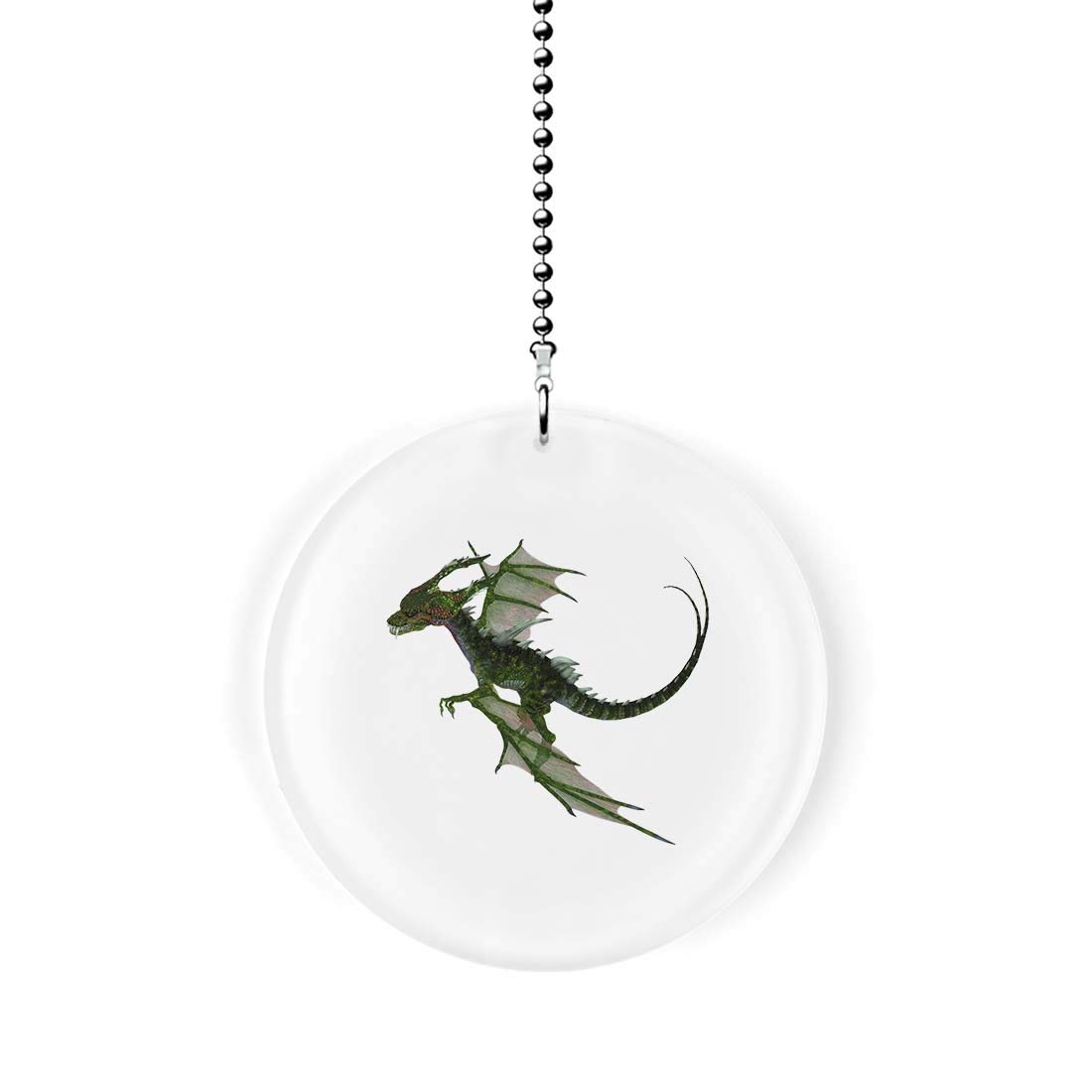 Green Dragon Ceiling Fan with Light - Perfect for Bedroom & Living Room