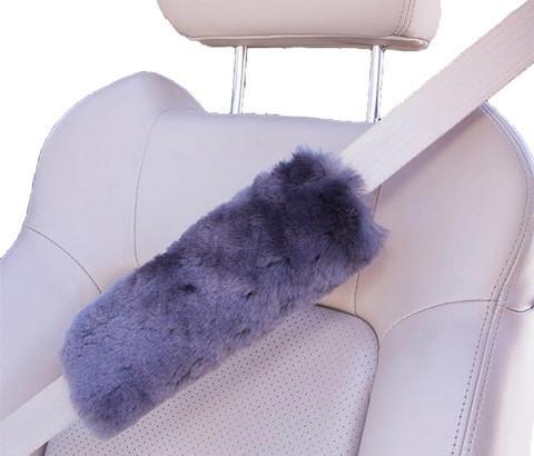 Comfortable Seat Belt Covers for Cars - Soft Padded Shoulder Protectors (Pair) - Perfect for Long Drives, Road Trips & Daily Commute