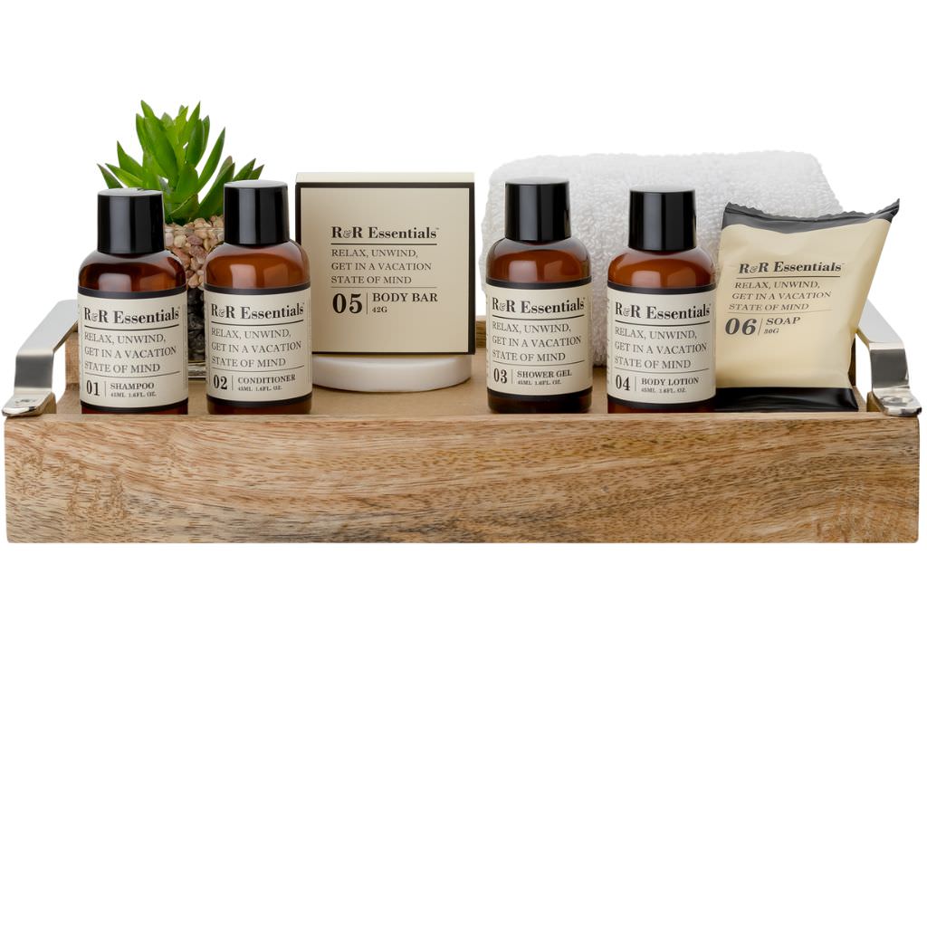 R&R Essentials 120-Piece Rental Ready Kit with 45ml Bottles - Free Shipping Included | Perfect for Vacation Rentals, Airbnb Hosting & Travel Essentials