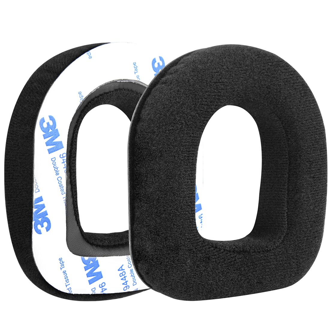 Geekria Comfort Velour Replacement Ear Pads for Astro A10 Gaming Headset - Soft Black Memory Foam Ear Cushions - Perfect for Long Gaming Sessions & Noise Isolation