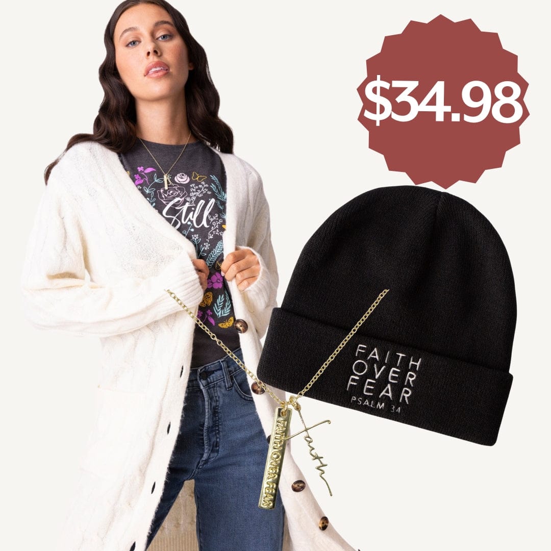 Stylish Cardigan, Beanie & Necklace Set for Women - Cozy Winter Outfit Accessories | Perfect for Casual Wear, Date Nights & Holiday Gifts