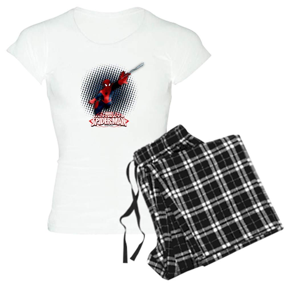Spider-Man Women's Lightweight Pajama Set - Soft Sleepwear for Women & Girls - Perfect for Lounge, Sleepovers & Movie Nights