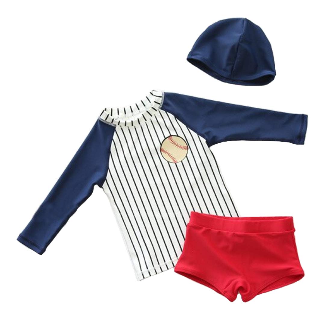 Kids Girls Chic Rash Guard Swimsuit - Stylish UV Protection Bathing Suit for Pool Party, Beach Vacation & Summer Water Fun